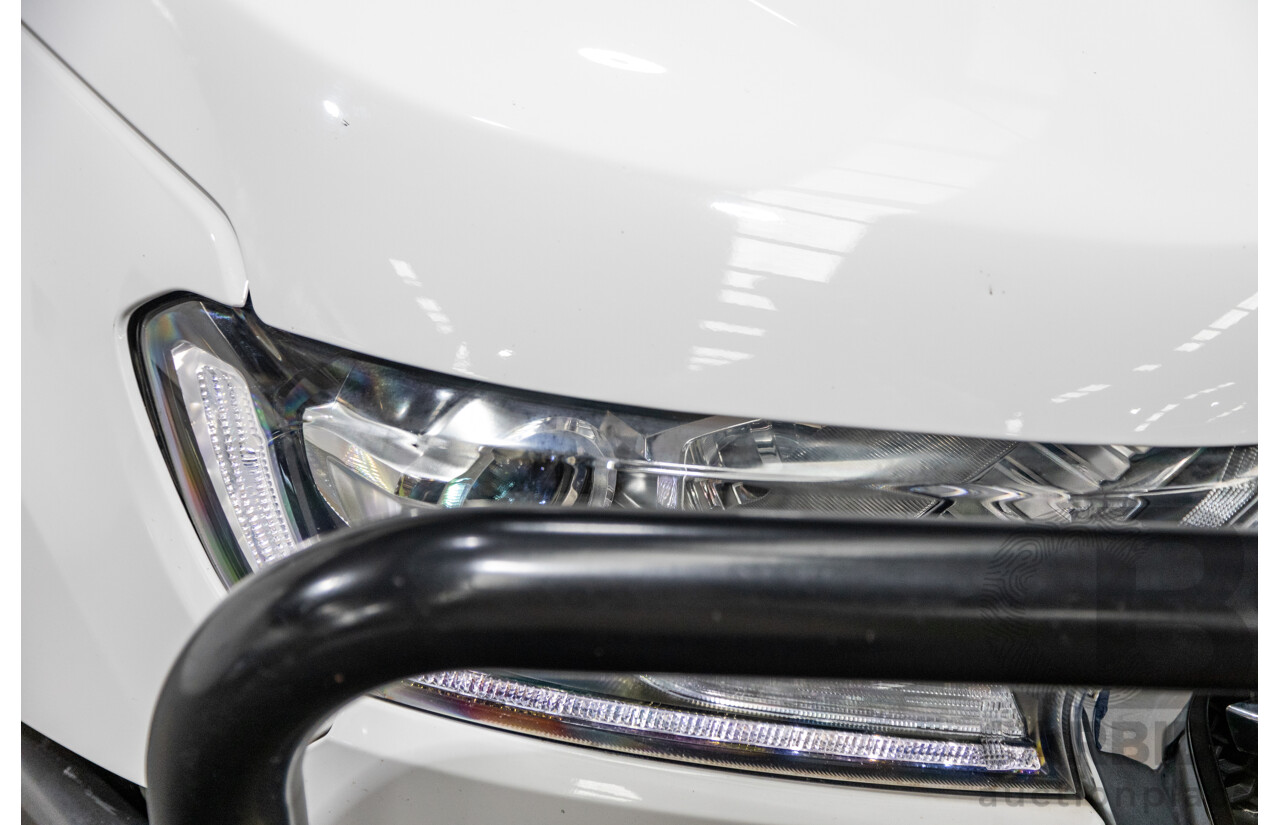 04/2019 Ford Ranger XLT PX MkIII (4x4) MY19 4d Double Cab White Turbo Diesel 3.2L