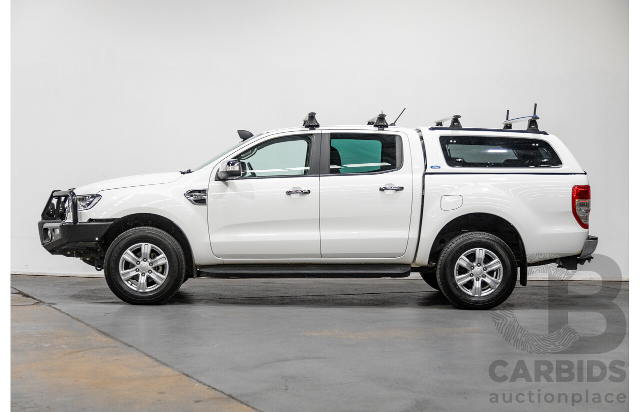 04/2019 Ford Ranger XLT PX MkIII (4x4) MY19 4d Double Cab White Turbo Diesel 3.2L