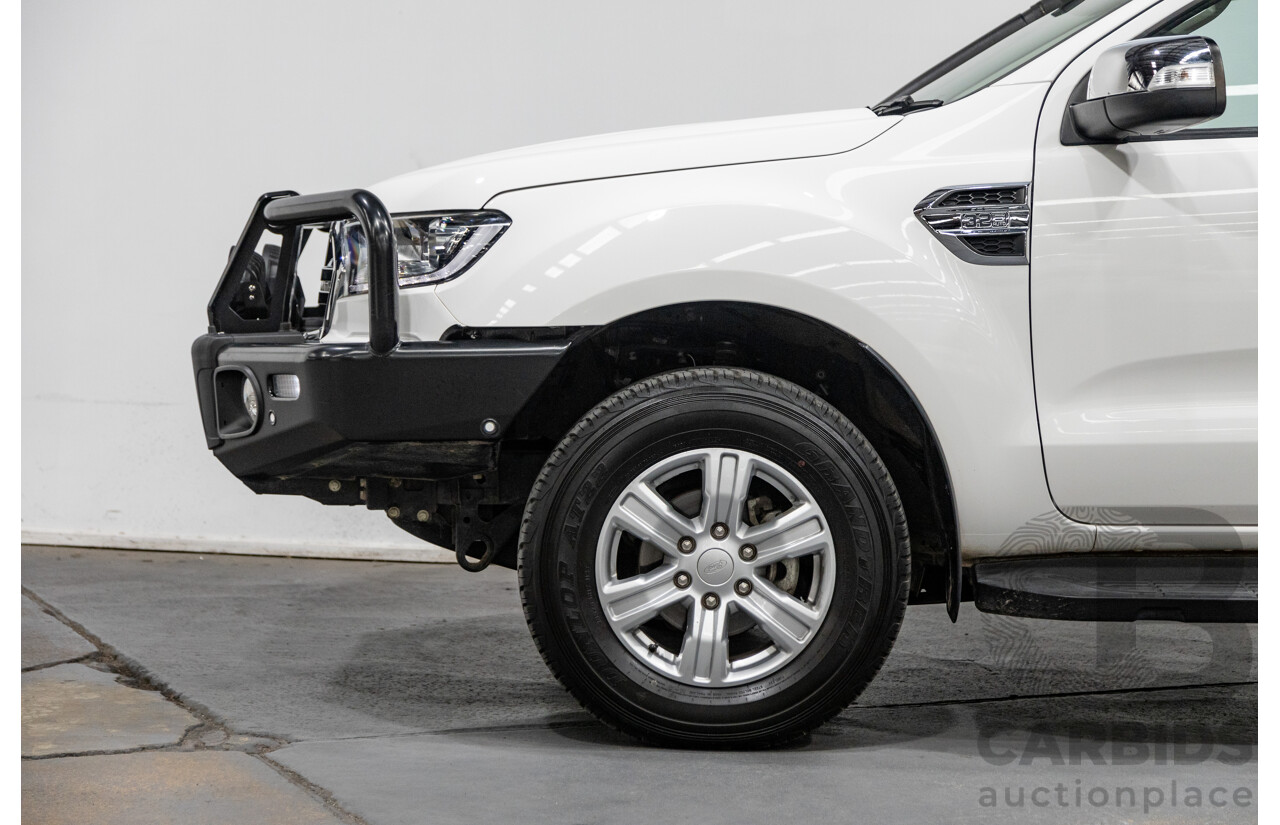 04/2019 Ford Ranger XLT PX MkIII (4x4) MY19 4d Double Cab White Turbo Diesel 3.2L