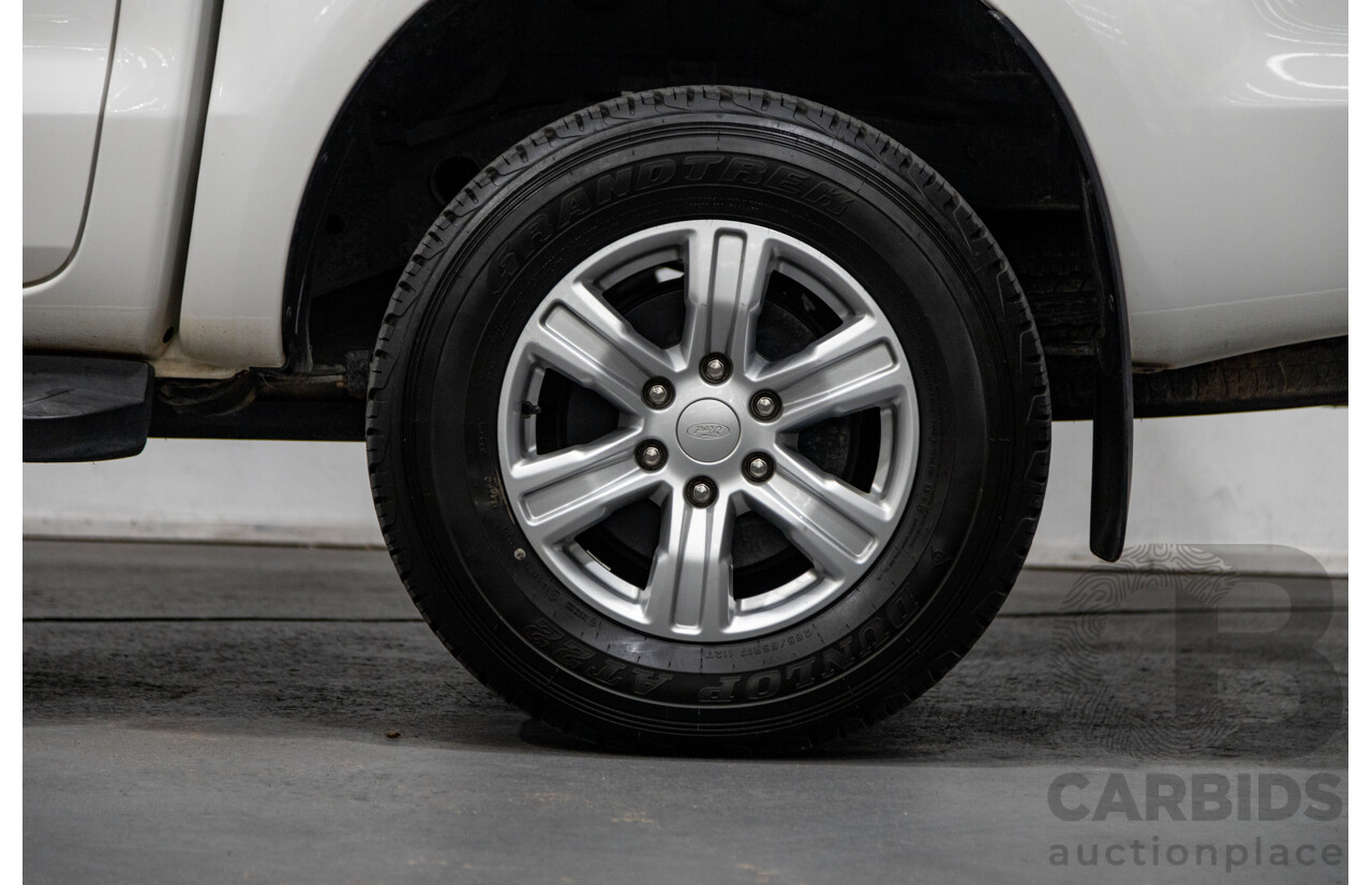 04/2019 Ford Ranger XLT PX MkIII (4x4) MY19 4d Double Cab White Turbo Diesel 3.2L