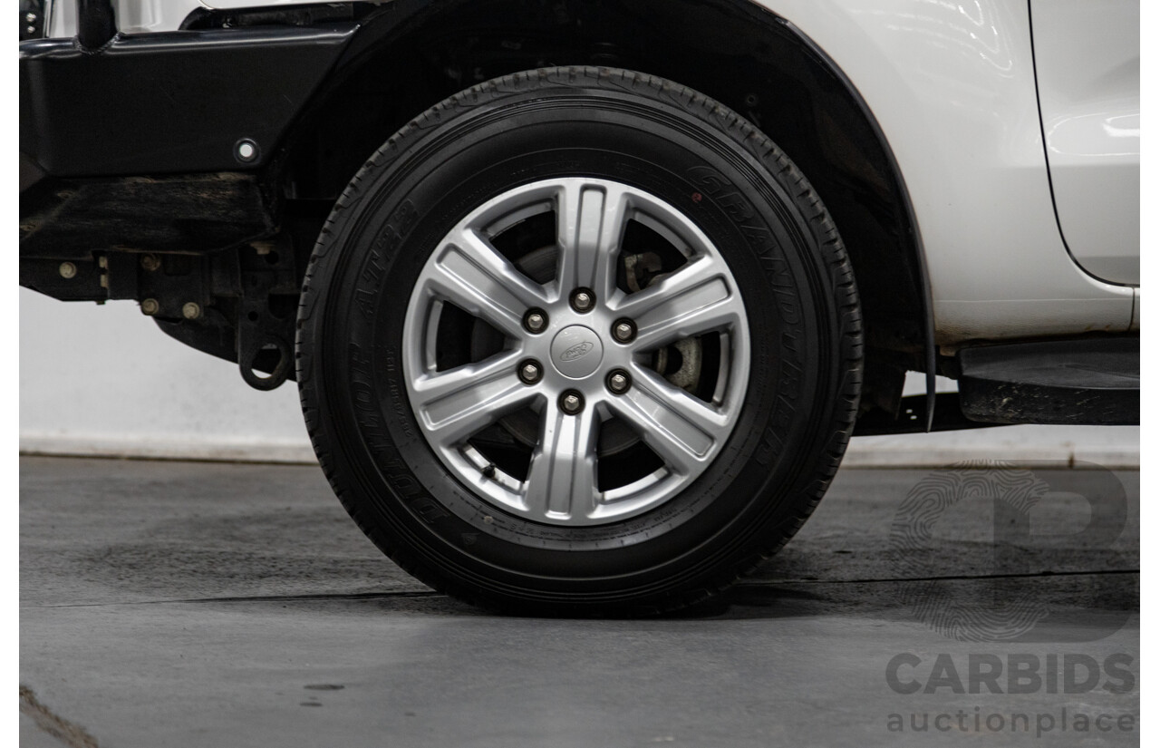 04/2019 Ford Ranger XLT PX MkIII (4x4) MY19 4d Double Cab White Turbo Diesel 3.2L