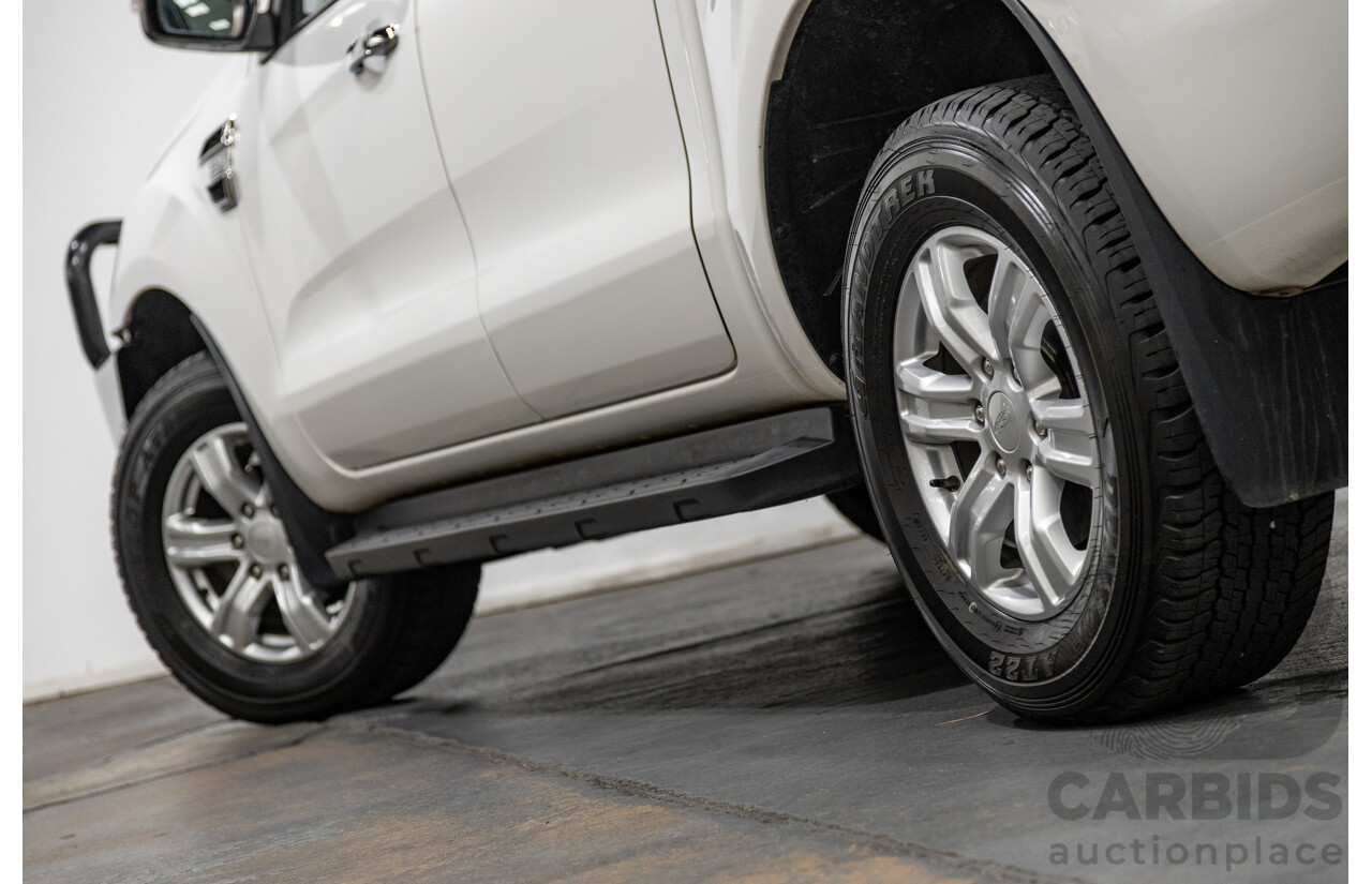 04/2019 Ford Ranger XLT PX MkIII (4x4) MY19 4d Double Cab White Turbo Diesel 3.2L