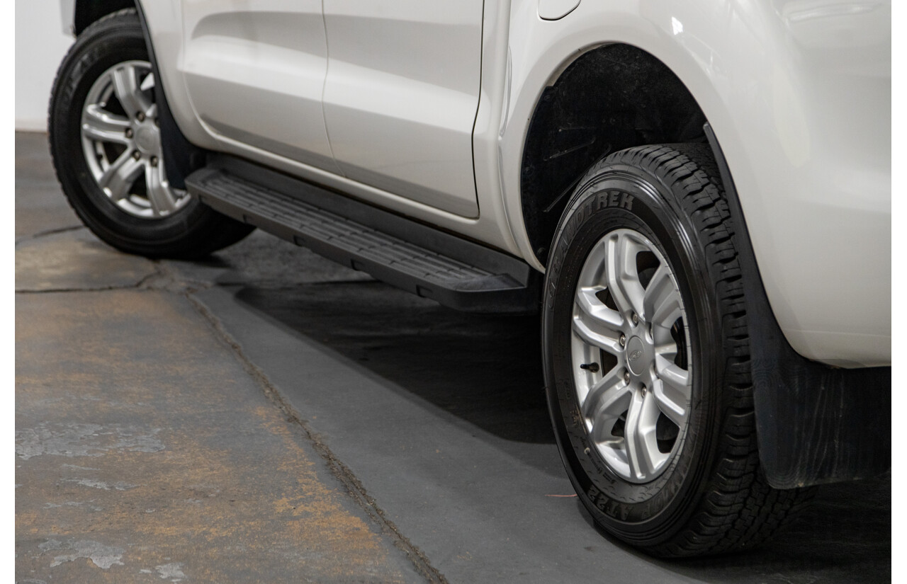 04/2019 Ford Ranger XLT PX MkIII (4x4) MY19 4d Double Cab White Turbo Diesel 3.2L