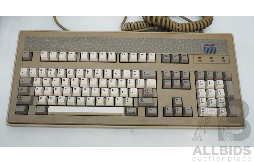 Assorted Lot of Vintage Keyboards