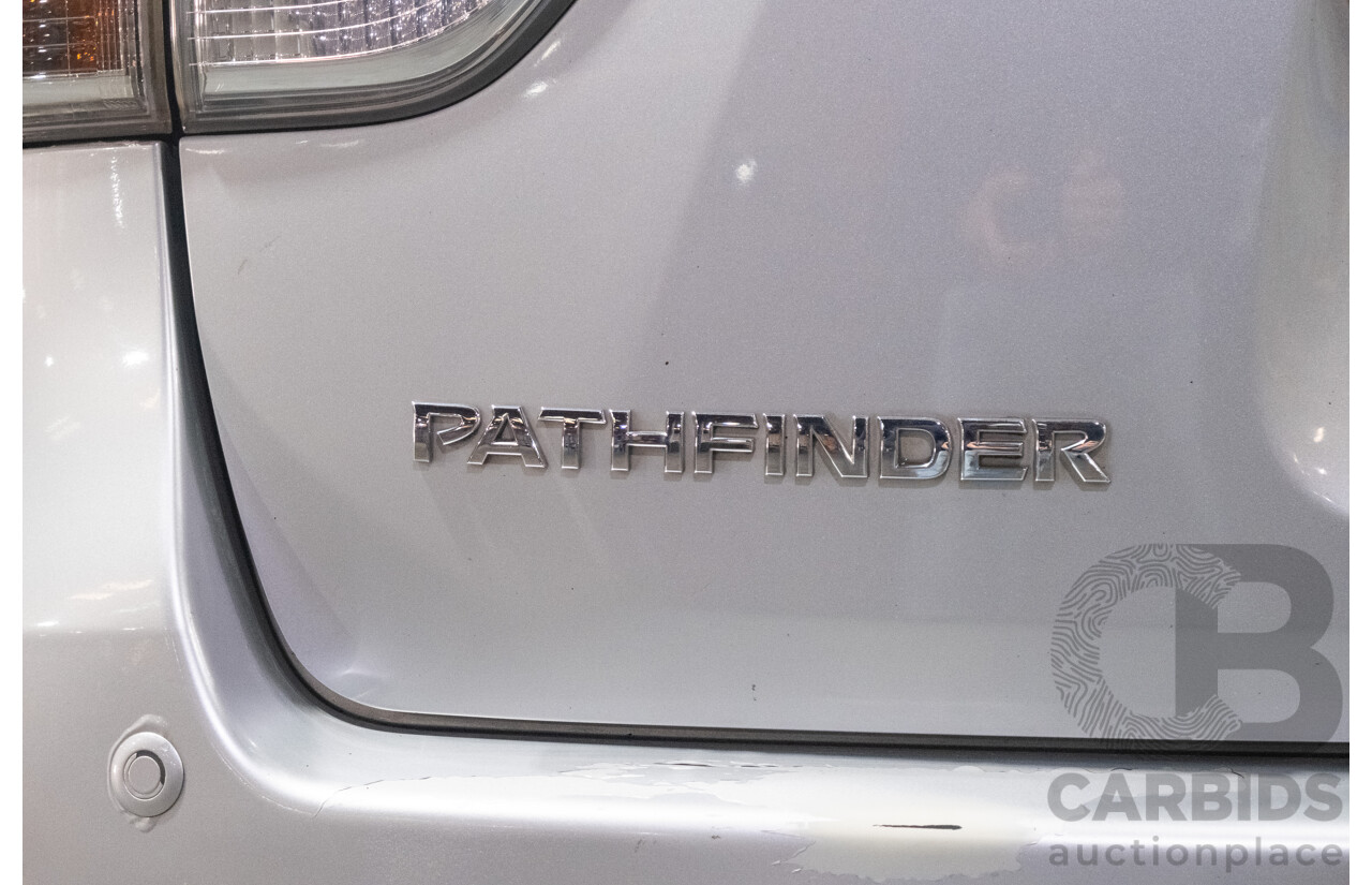 7/2015 Nissan Pathfinder ST R52 4d Wagon Metallic Silver V6 3.5L - 7 Seater