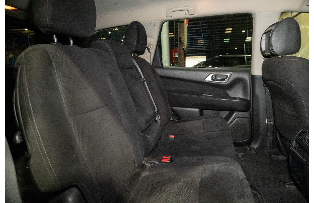 7/2015 Nissan Pathfinder ST R52 4d Wagon Metallic Silver V6 3.5L - 7 Seater