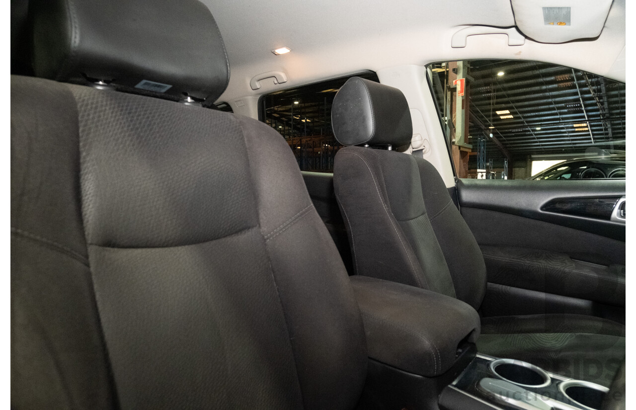 7/2015 Nissan Pathfinder ST R52 4d Wagon Metallic Silver V6 3.5L - 7 Seater