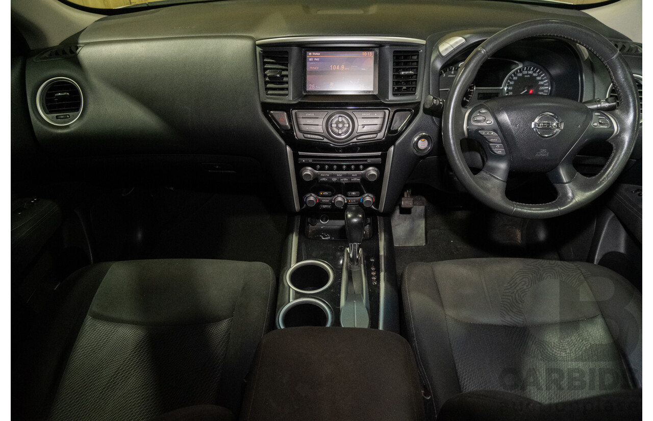7/2015 Nissan Pathfinder ST R52 4d Wagon Metallic Silver V6 3.5L - 7 Seater