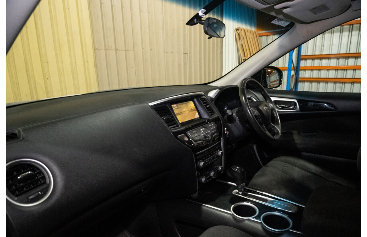 7/2015 Nissan Pathfinder ST R52 4d Wagon Metallic Silver V6 3.5L - 7 Seater