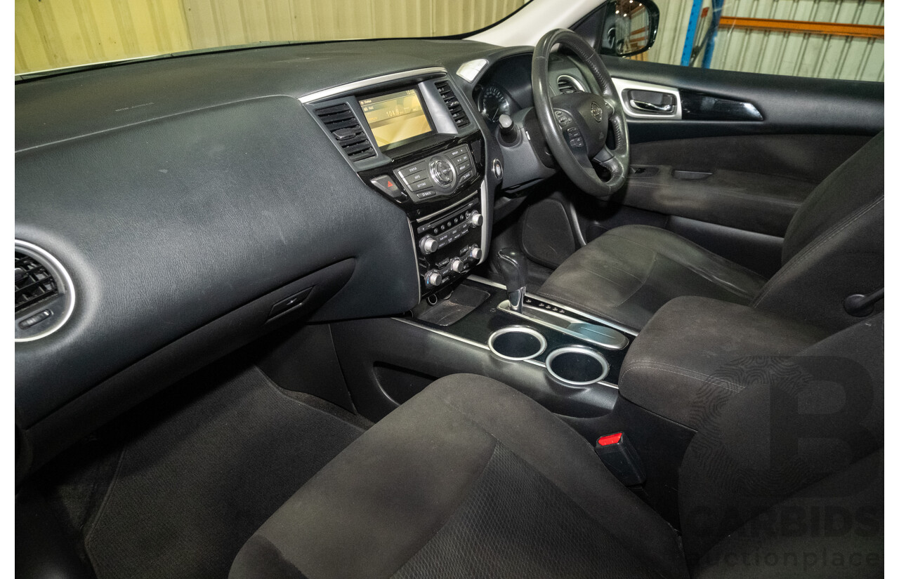 7/2015 Nissan Pathfinder ST R52 4d Wagon Metallic Silver V6 3.5L - 7 Seater