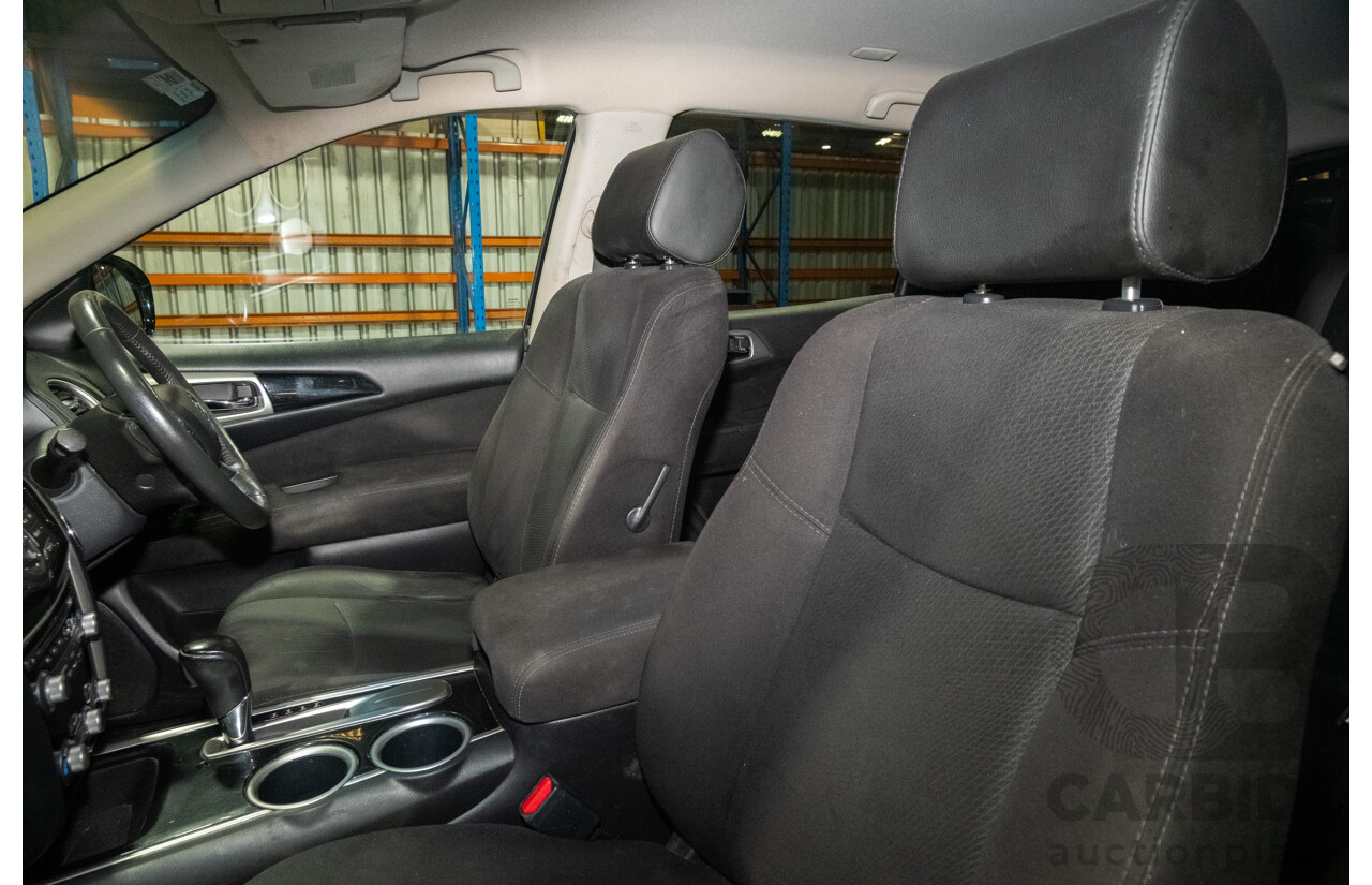 7/2015 Nissan Pathfinder ST R52 4d Wagon Metallic Silver V6 3.5L - 7 Seater