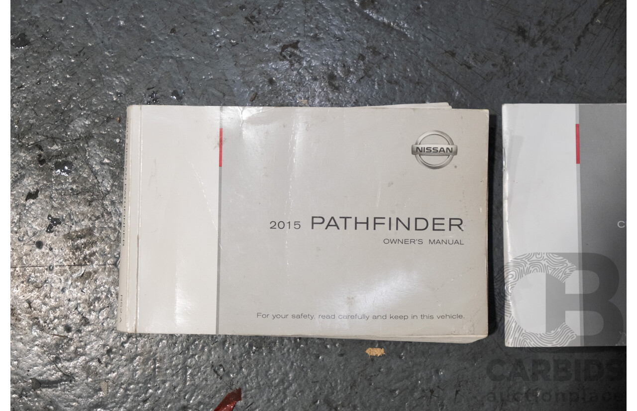 7/2015 Nissan Pathfinder ST R52 4d Wagon Metallic Silver V6 3.5L - 7 Seater