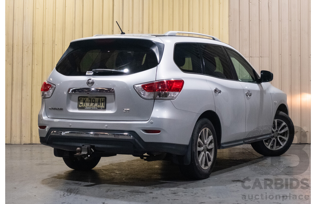 7/2015 Nissan Pathfinder ST R52 4d Wagon Metallic Silver V6 3.5L - 7 Seater