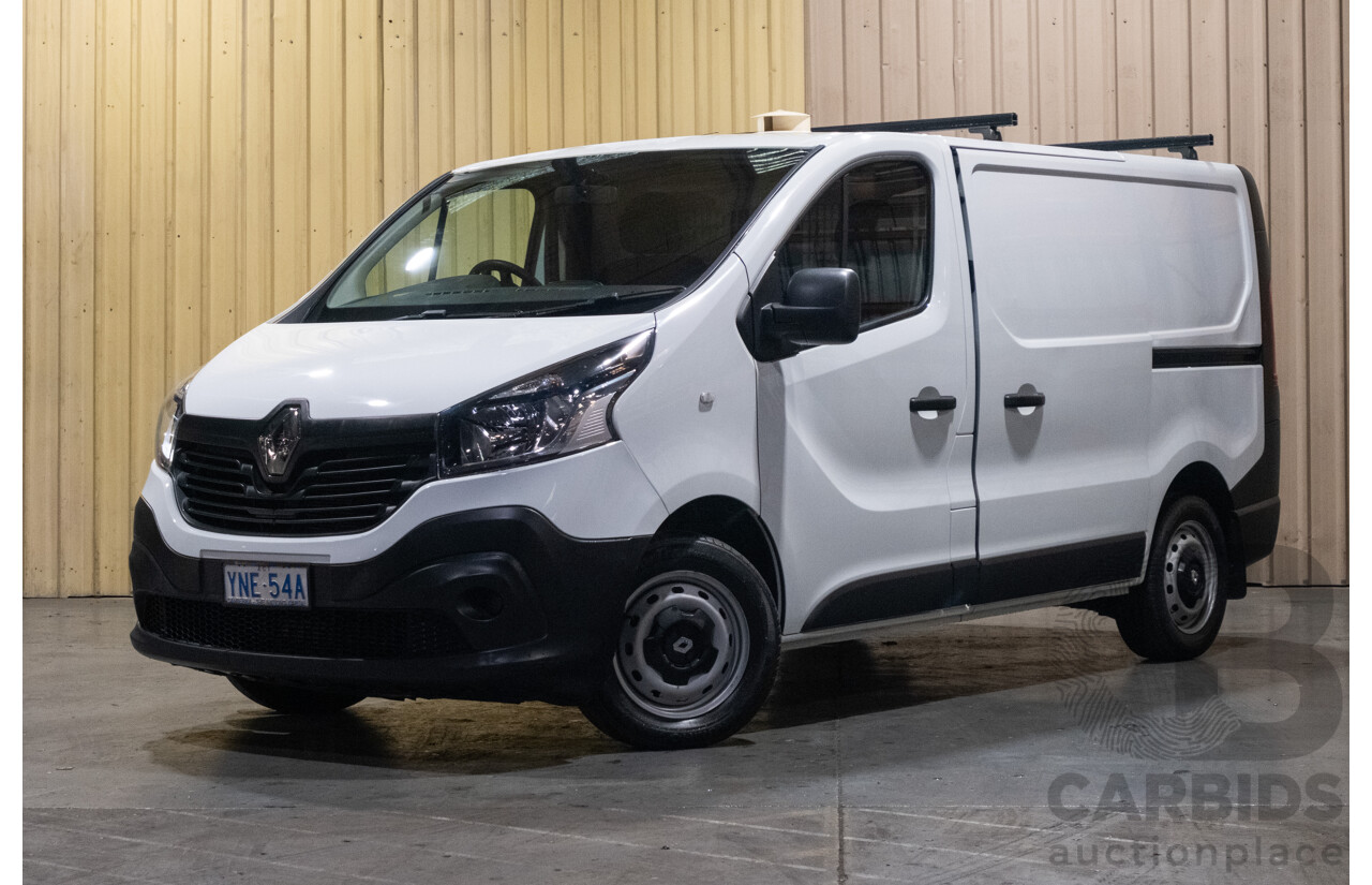 1/2019 Renault Trafic SWB X82 4d Van White Turbo Diesel 1.6L