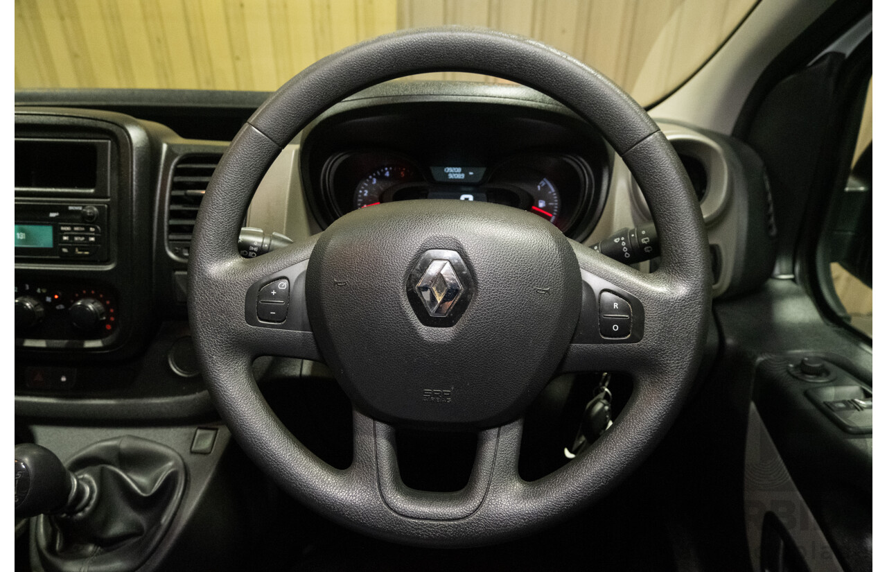 1/2019 Renault Trafic SWB X82 4d Van White Turbo Diesel 1.6L