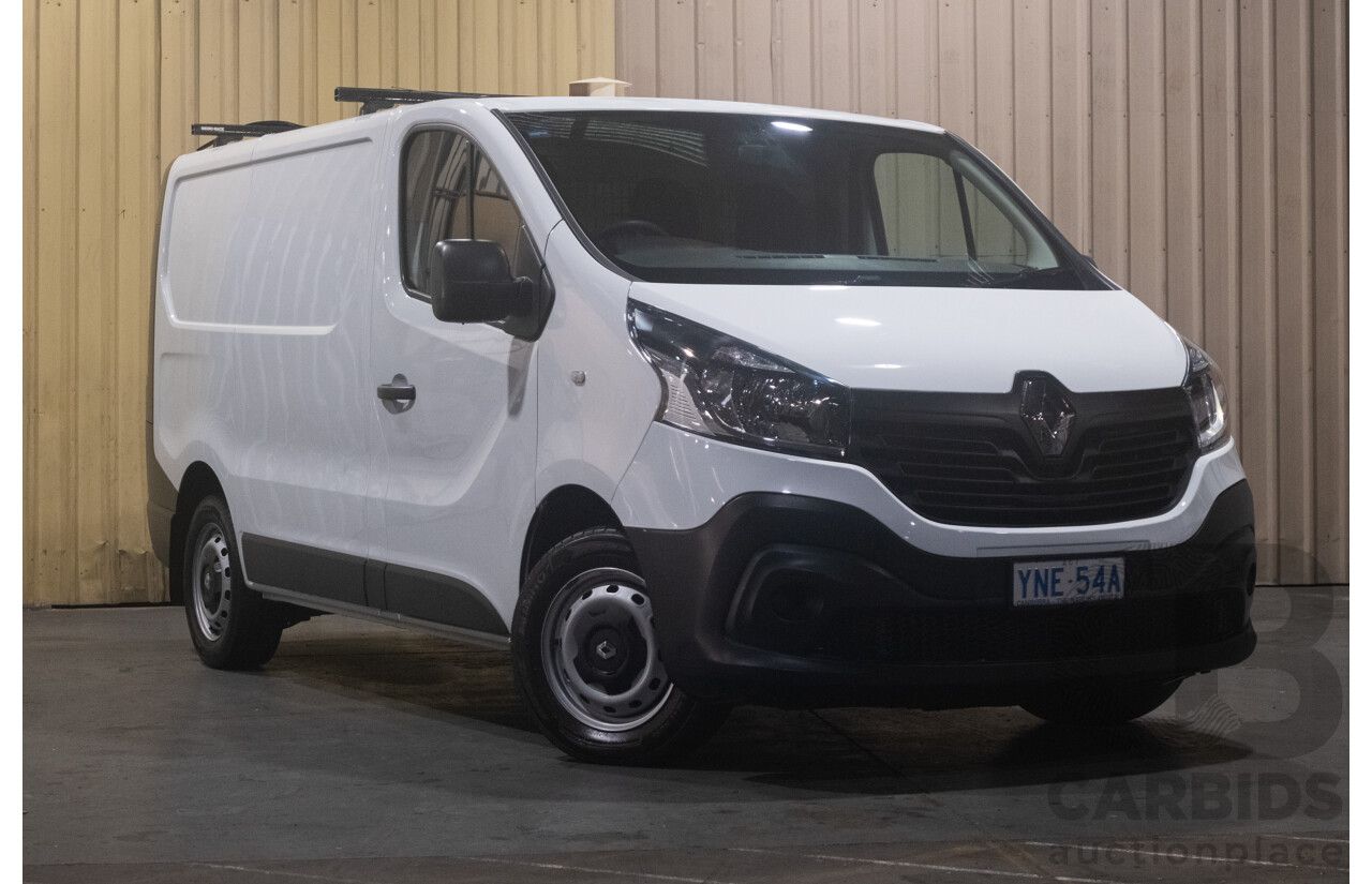 1/2019 Renault Trafic SWB X82 4d Van White Turbo Diesel 1.6L
