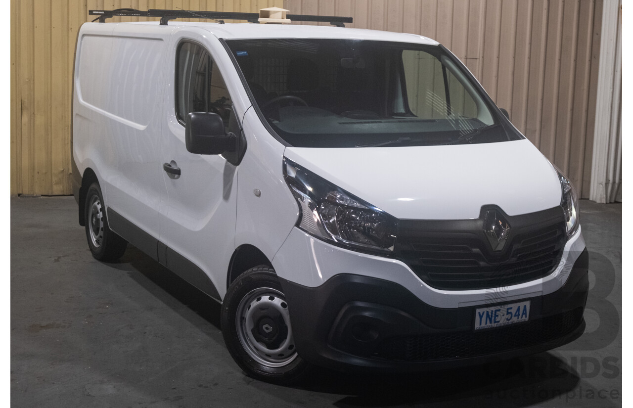 1/2019 Renault Trafic SWB X82 4d Van White Turbo Diesel 1.6L