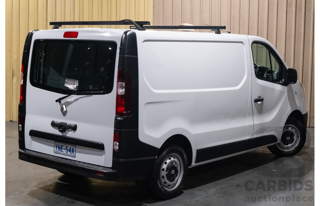 1/2019 Renault Trafic SWB X82 4d Van White Turbo Diesel 1.6L