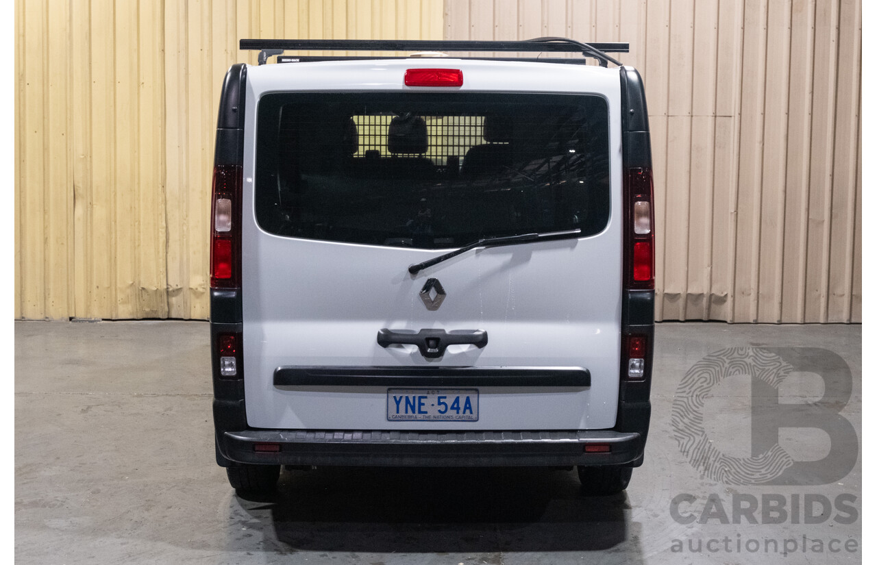 1/2019 Renault Trafic SWB X82 4d Van White Turbo Diesel 1.6L