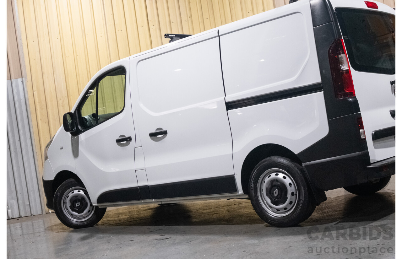 1/2019 Renault Trafic SWB X82 4d Van White Turbo Diesel 1.6L