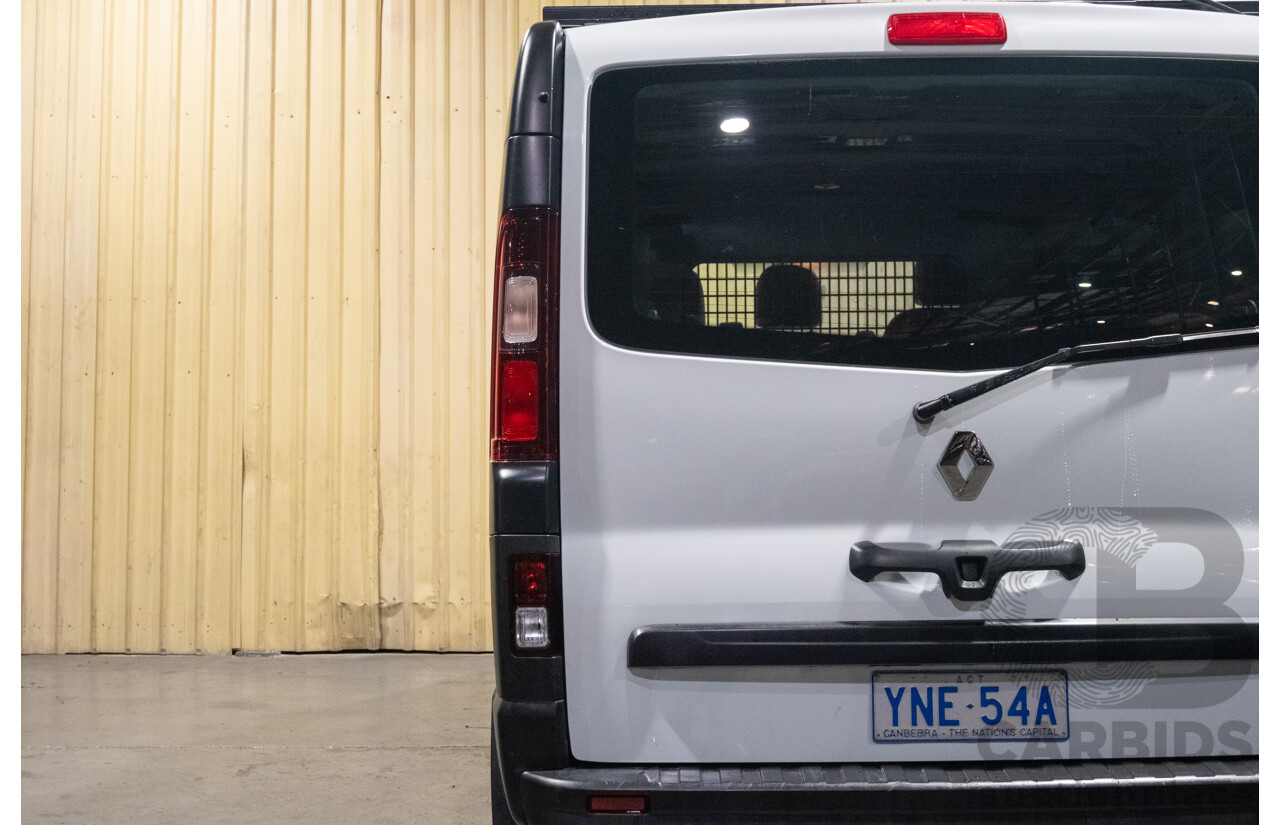 1/2019 Renault Trafic SWB X82 4d Van White Turbo Diesel 1.6L