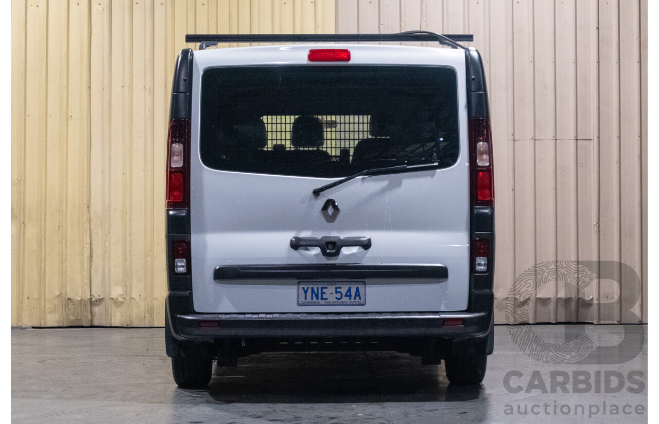 1/2019 Renault Trafic SWB X82 4d Van White Turbo Diesel 1.6L