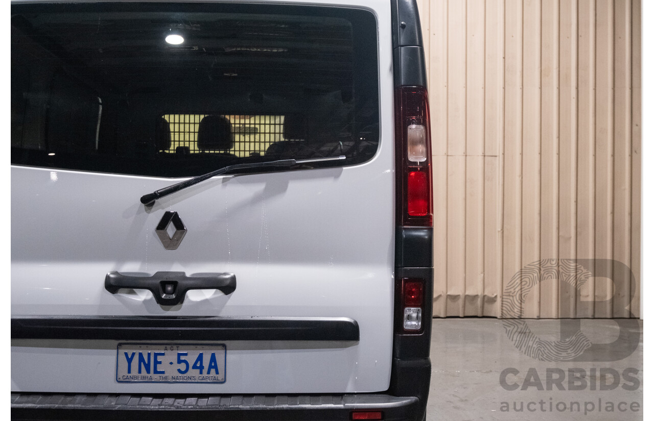 1/2019 Renault Trafic SWB X82 4d Van White Turbo Diesel 1.6L