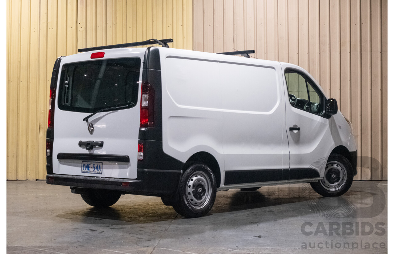1/2019 Renault Trafic SWB X82 4d Van White Turbo Diesel 1.6L