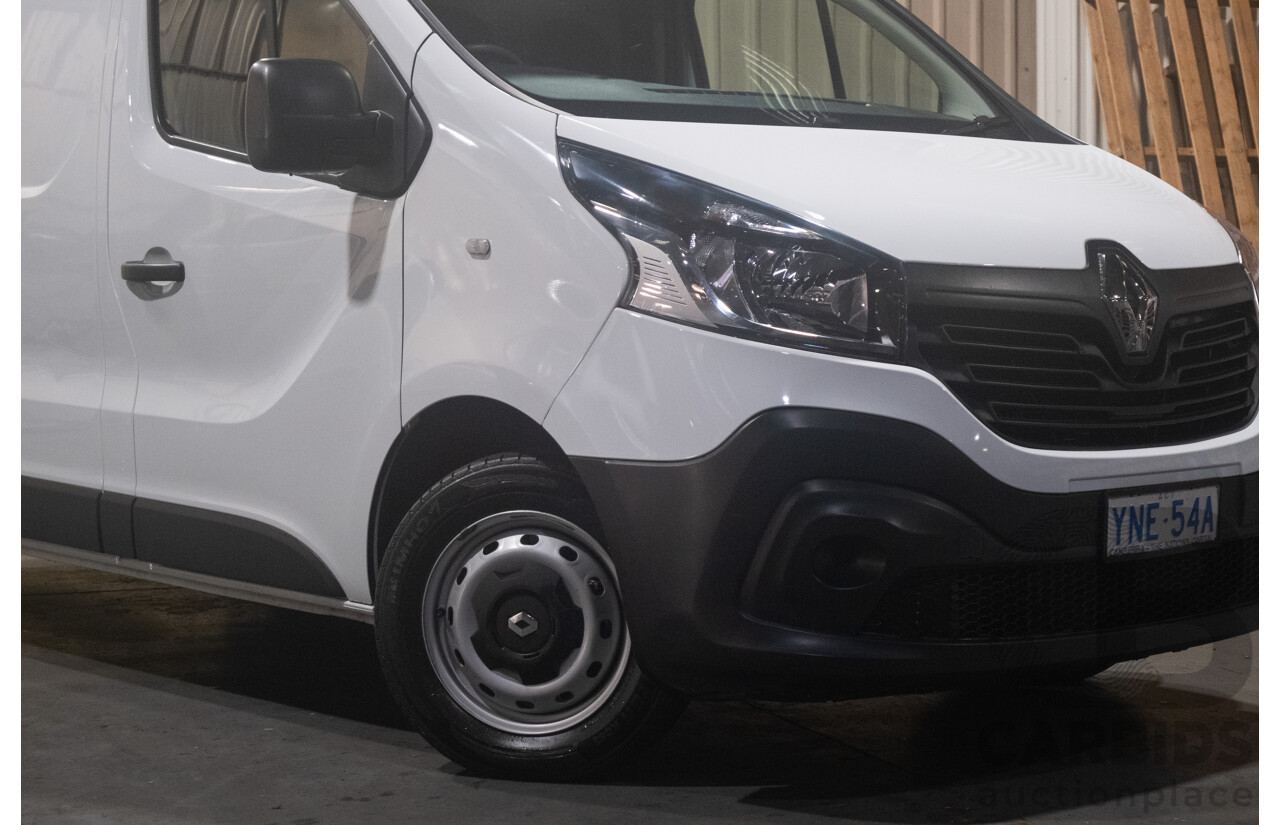 1/2019 Renault Trafic SWB X82 4d Van White Turbo Diesel 1.6L