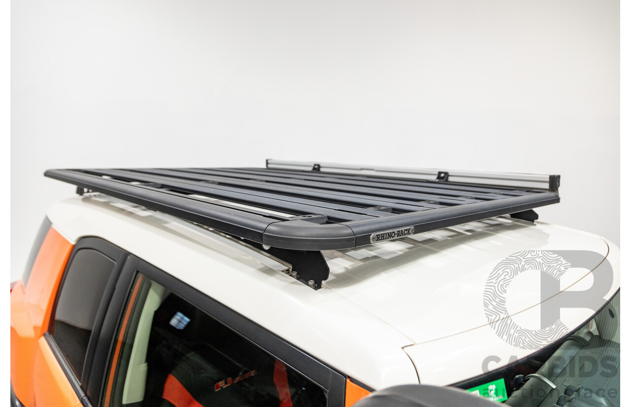 12/2012 Toyota Fj Cruiser (4x4) GSJ15R 4d Wagon Orange Clay V6 4.0L