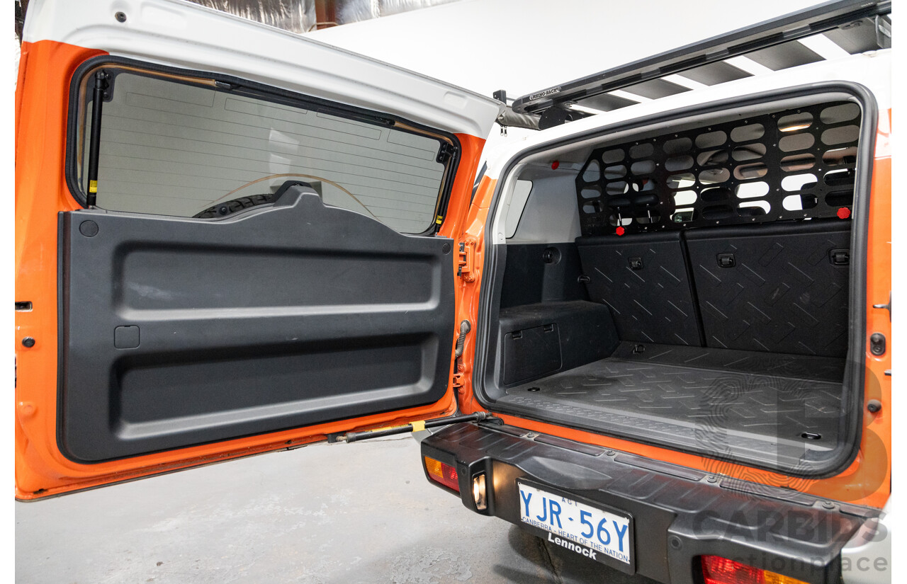 12/2012 Toyota Fj Cruiser (4x4) GSJ15R 4d Wagon Orange Clay V6 4.0L