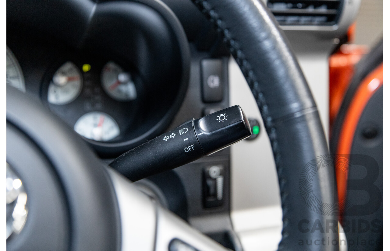 12/2012 Toyota Fj Cruiser (4x4) GSJ15R 4d Wagon Orange Clay V6 4.0L