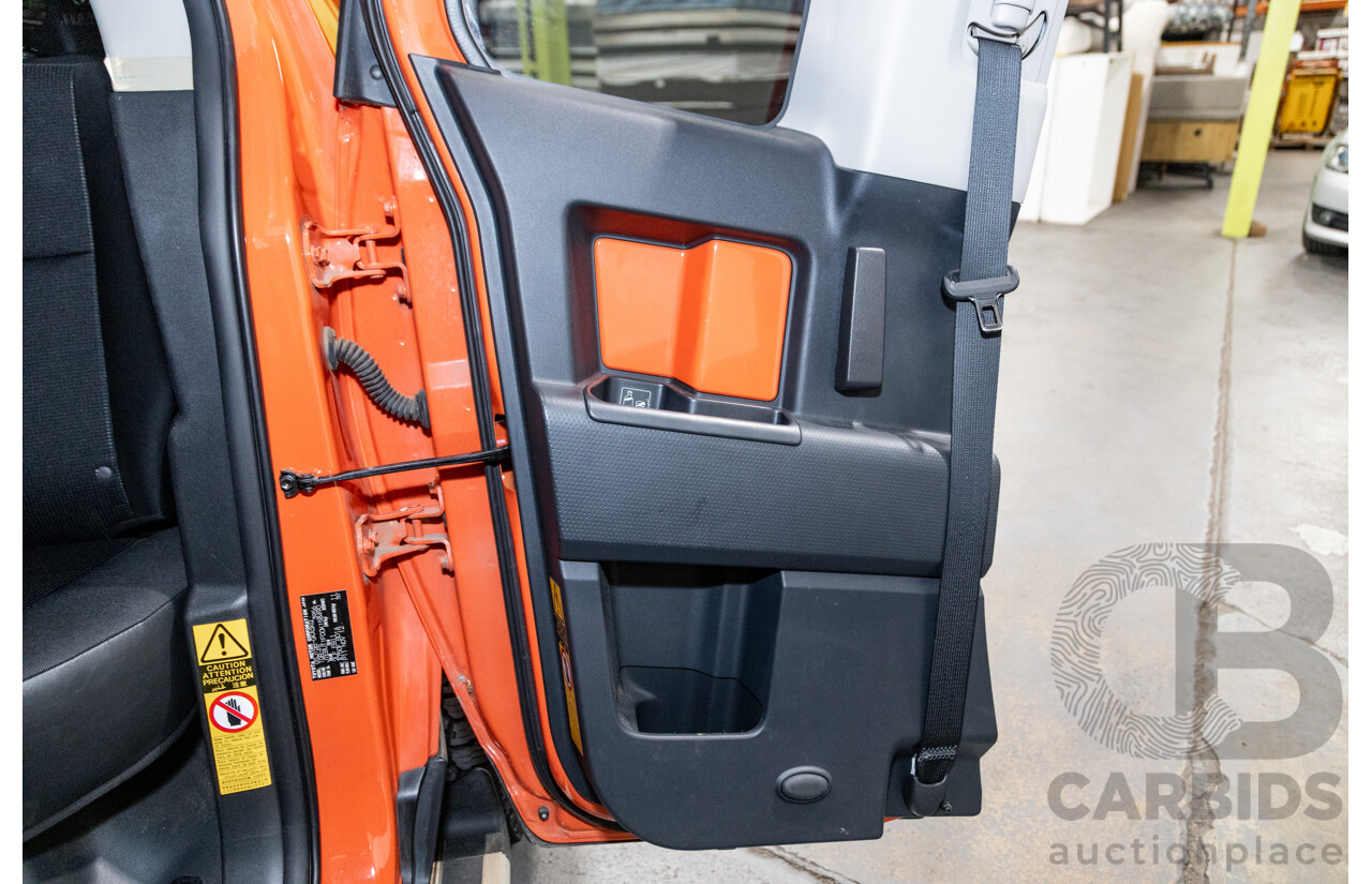 12/2012 Toyota Fj Cruiser (4x4) GSJ15R 4d Wagon Orange Clay V6 4.0L