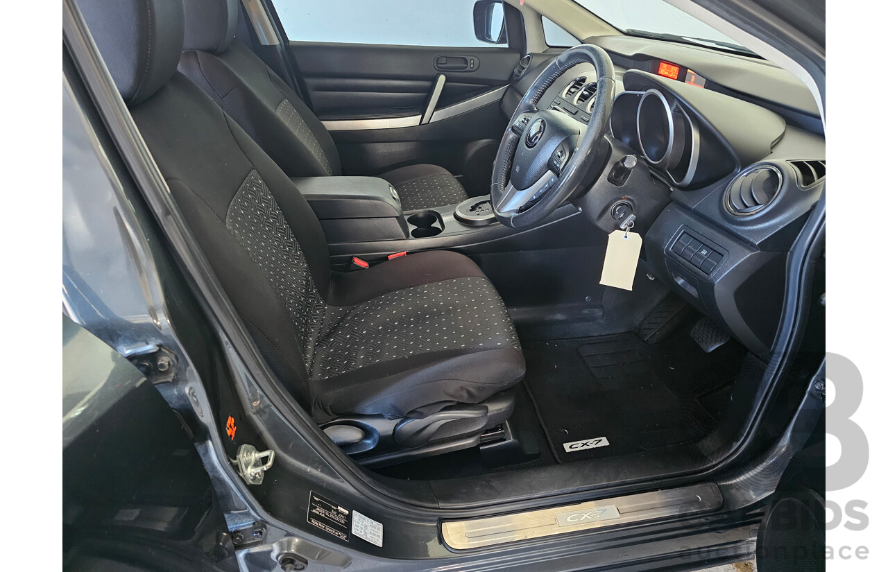 6/2011 Mazda Cx-7 Classic (fwd) ER MY10 4d Wagon Grey 2.5L