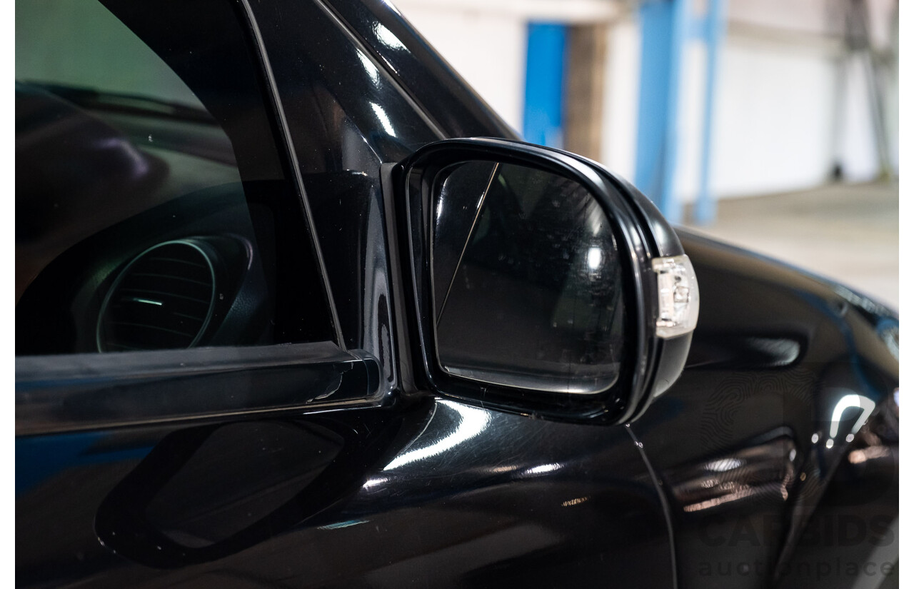 11/2007 Mercedes Benz ML280 CDI (4x4) W164 4d Wagon Black Turbo Diesel 3.0L