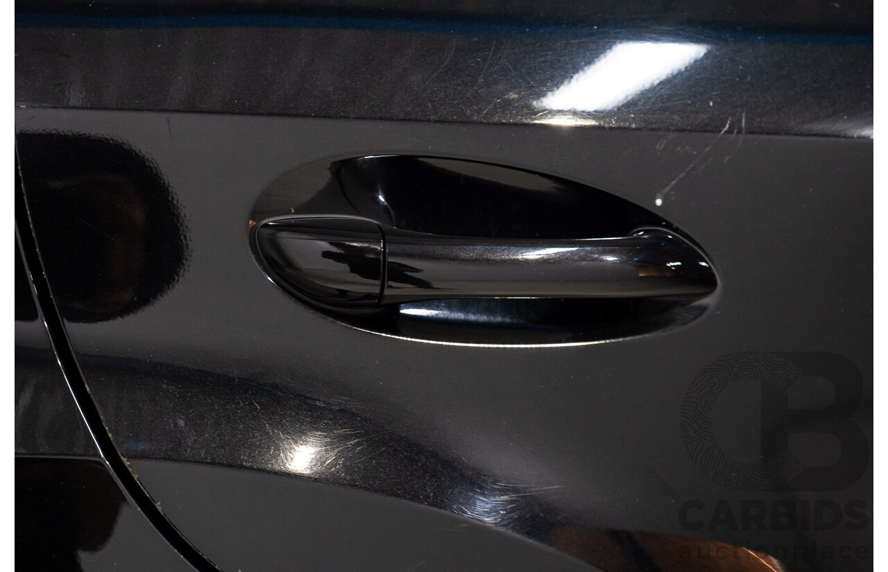 11/2007 Mercedes Benz ML280 CDI (4x4) W164 4d Wagon Black Turbo Diesel 3.0L