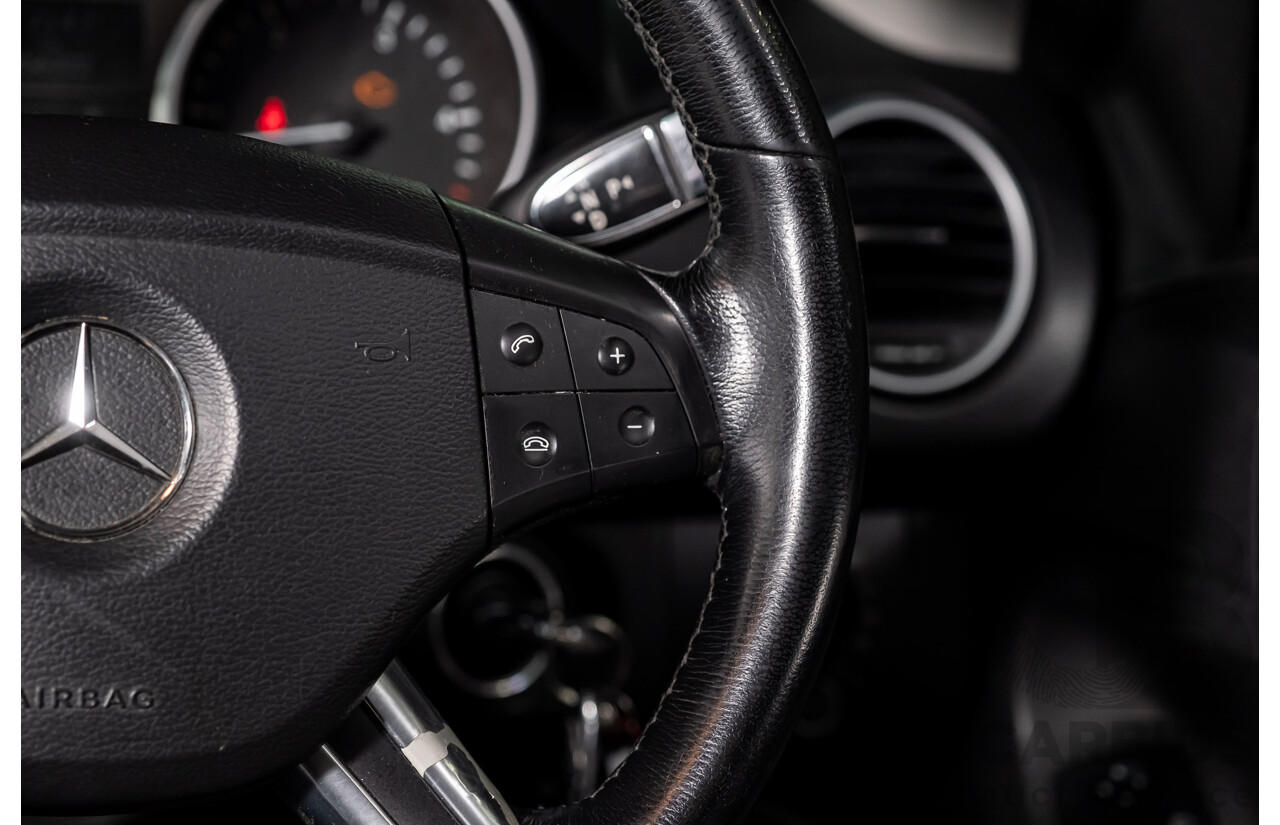 11/2007 Mercedes Benz ML280 CDI (4x4) W164 4d Wagon Black Turbo Diesel 3.0L