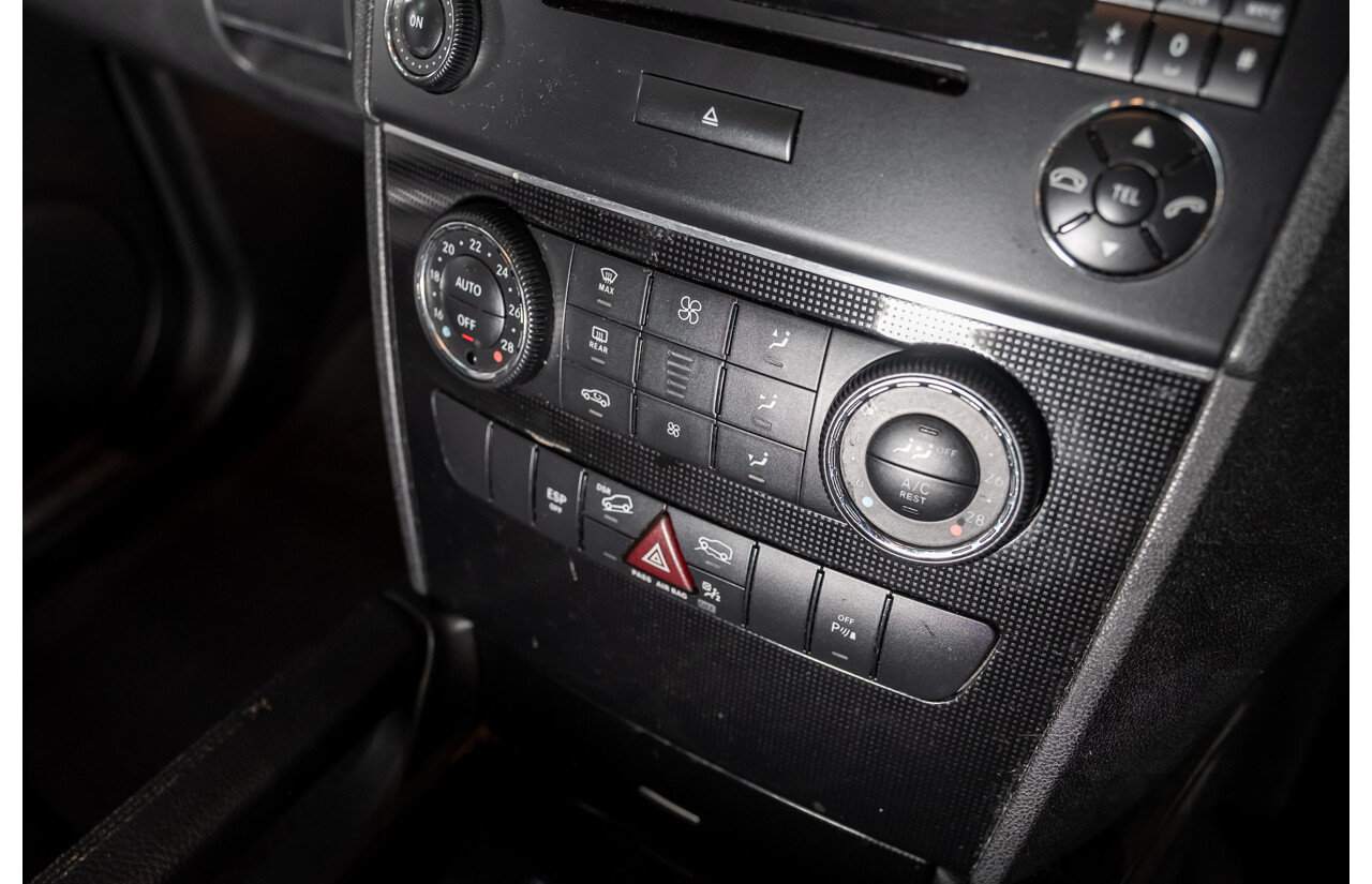 11/2007 Mercedes Benz ML280 CDI (4x4) W164 4d Wagon Black Turbo Diesel 3.0L