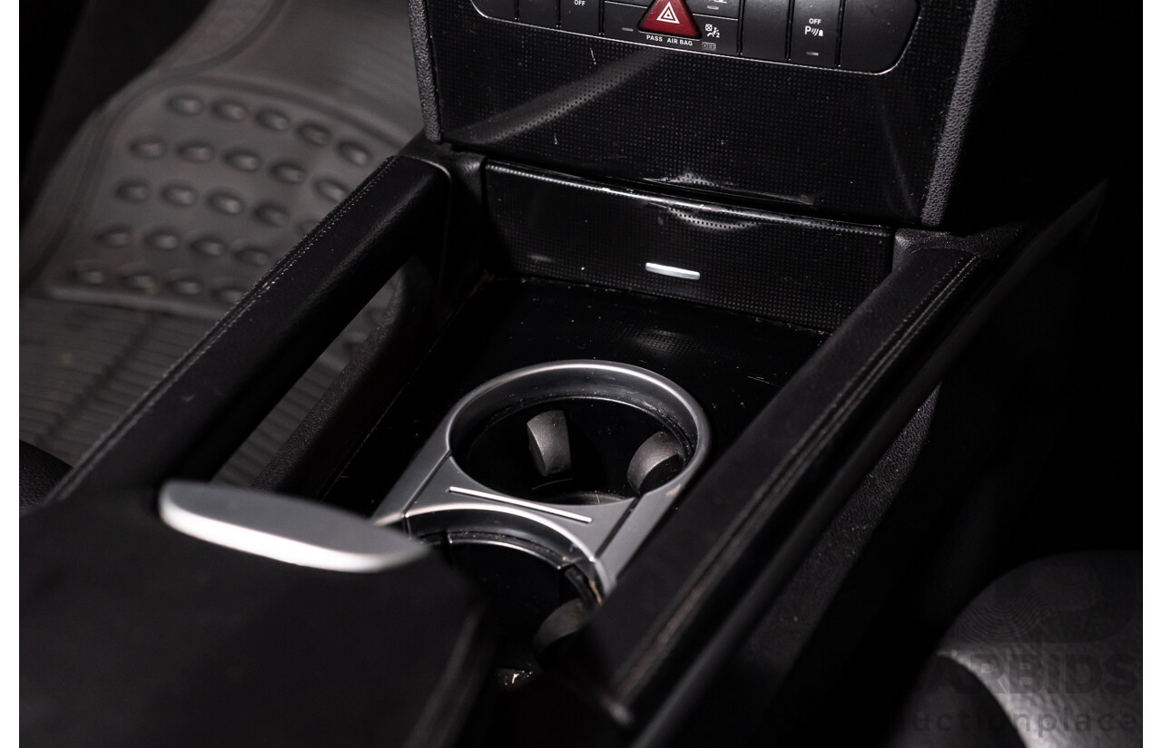 11/2007 Mercedes Benz ML280 CDI (4x4) W164 4d Wagon Black Turbo Diesel 3.0L