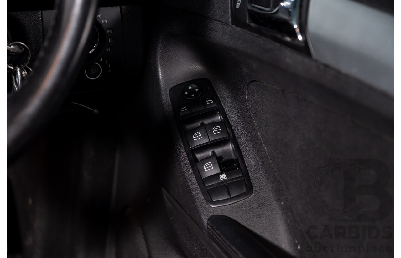 11/2007 Mercedes Benz ML280 CDI (4x4) W164 4d Wagon Black Turbo Diesel 3.0L