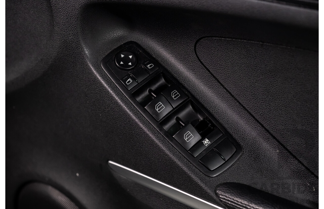 11/2007 Mercedes Benz ML280 CDI (4x4) W164 4d Wagon Black Turbo Diesel 3.0L