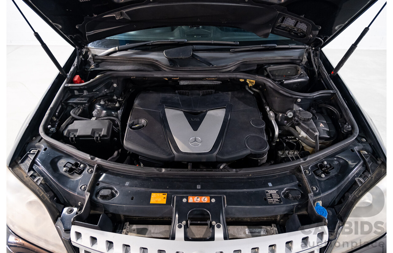 11/2007 Mercedes Benz ML280 CDI (4x4) W164 4d Wagon Black Turbo Diesel 3.0L