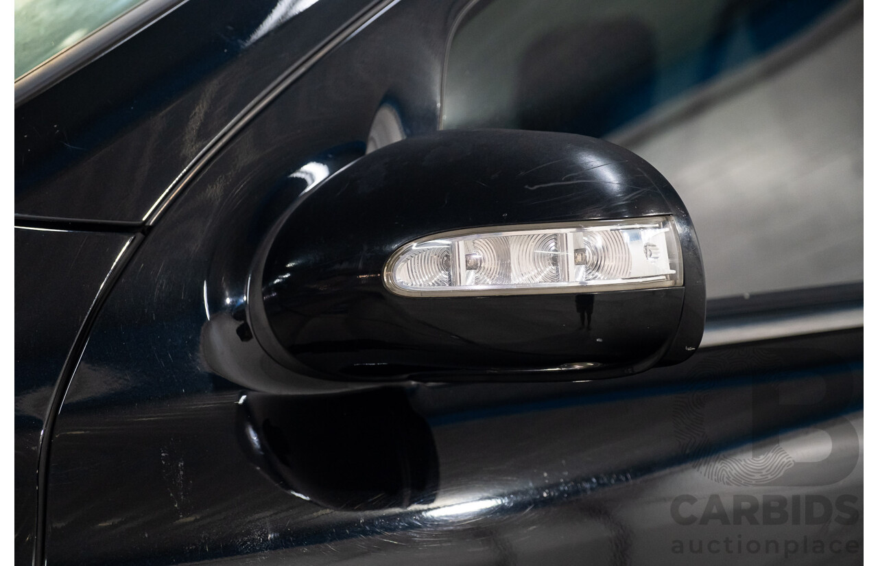 11/2007 Mercedes Benz ML280 CDI (4x4) W164 4d Wagon Black Turbo Diesel 3.0L