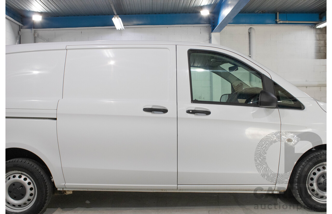 8/2016 Mercedes-Benz Vito 111CDI Compact MY16 4d Van White Turbo Diesel 2.1L