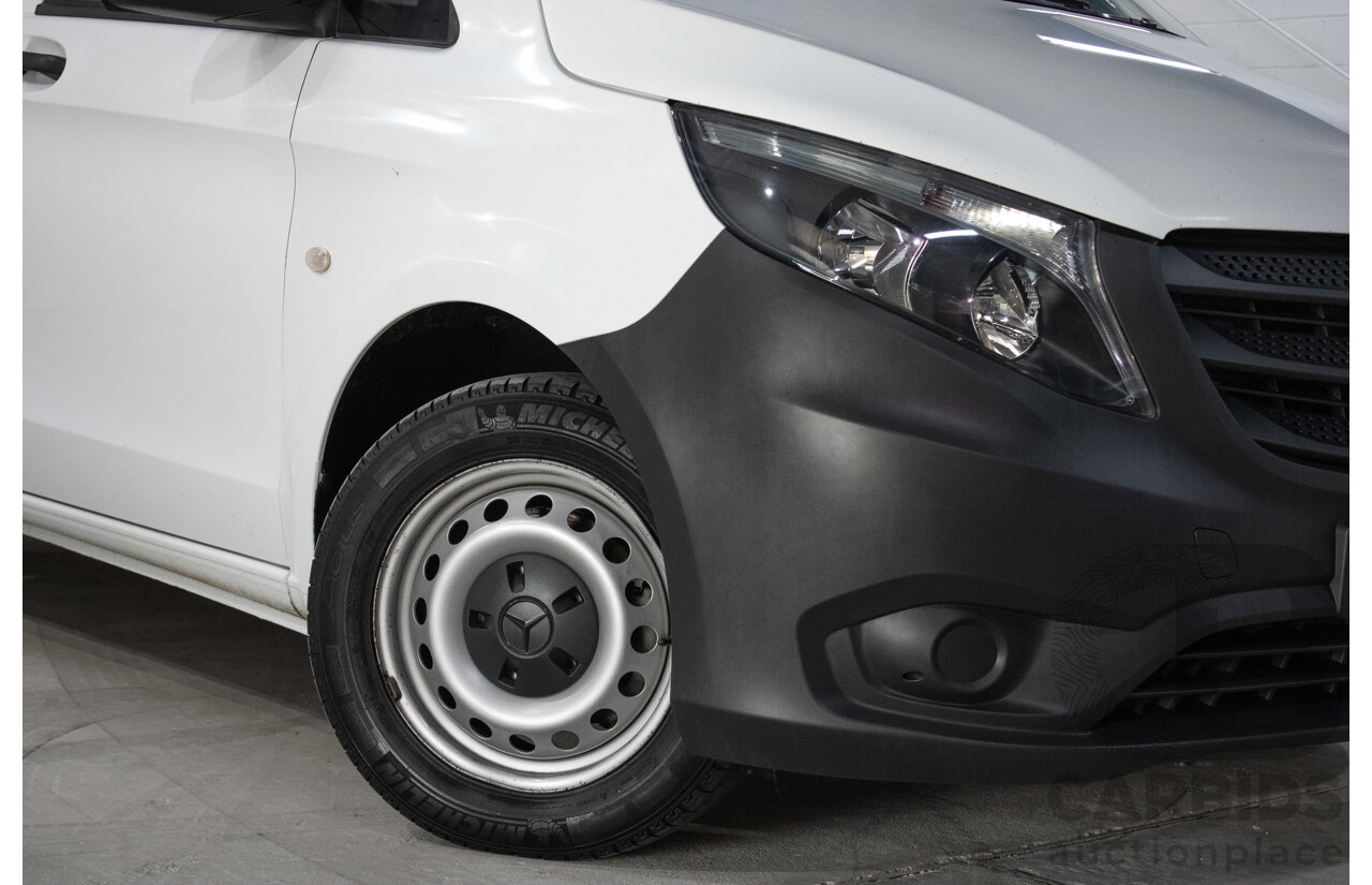 8/2016 Mercedes-Benz Vito 111CDI Compact MY16 4d Van White Turbo Diesel 2.1L