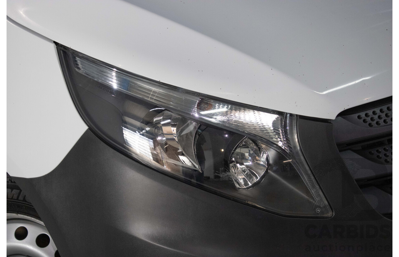 8/2016 Mercedes-Benz Vito 111CDI Compact MY16 4d Van White Turbo Diesel 2.1L