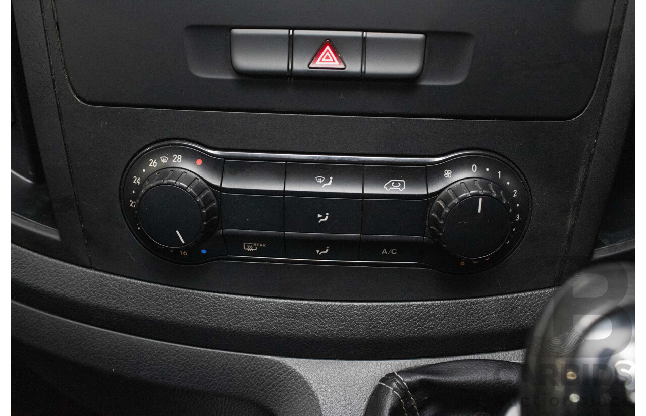 8/2016 Mercedes-Benz Vito 111CDI Compact MY16 4d Van White Turbo Diesel 2.1L