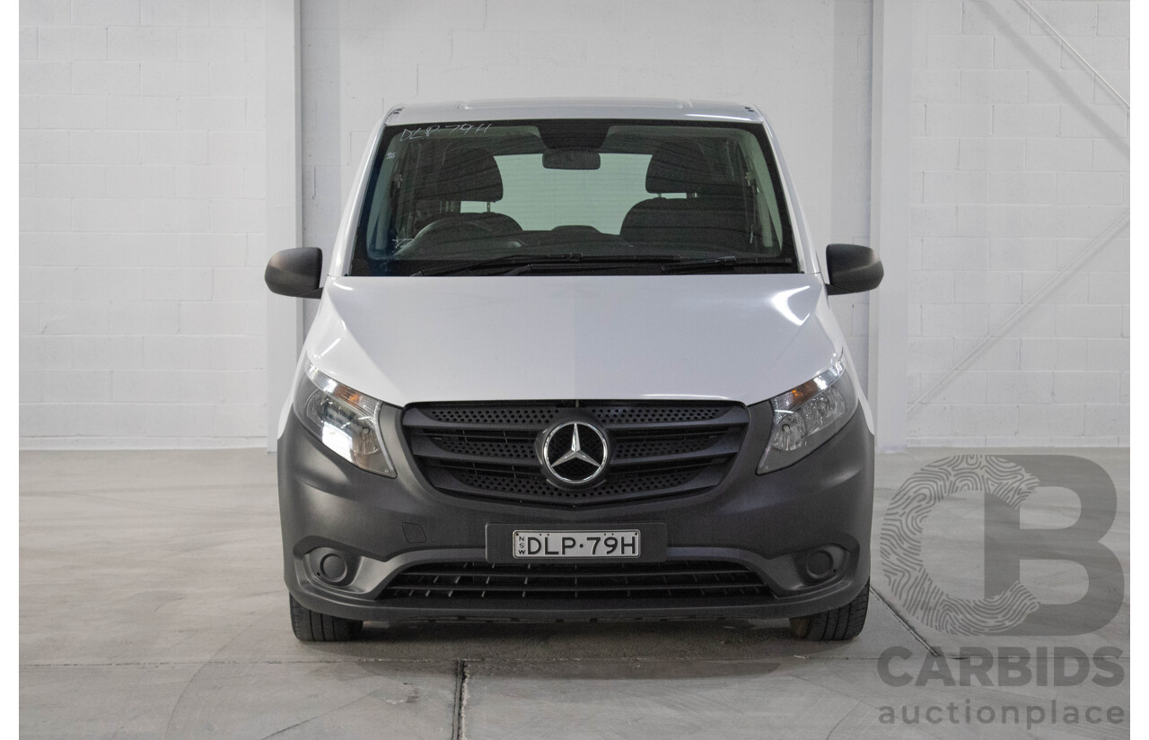 8/2016 Mercedes-Benz Vito 111CDI Compact MY16 4d Van White Turbo Diesel 2.1L