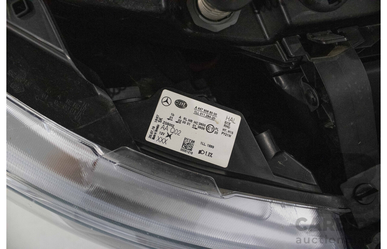 8/2016 Mercedes-Benz Vito 111CDI Compact MY16 4d Van White Turbo Diesel 2.1L