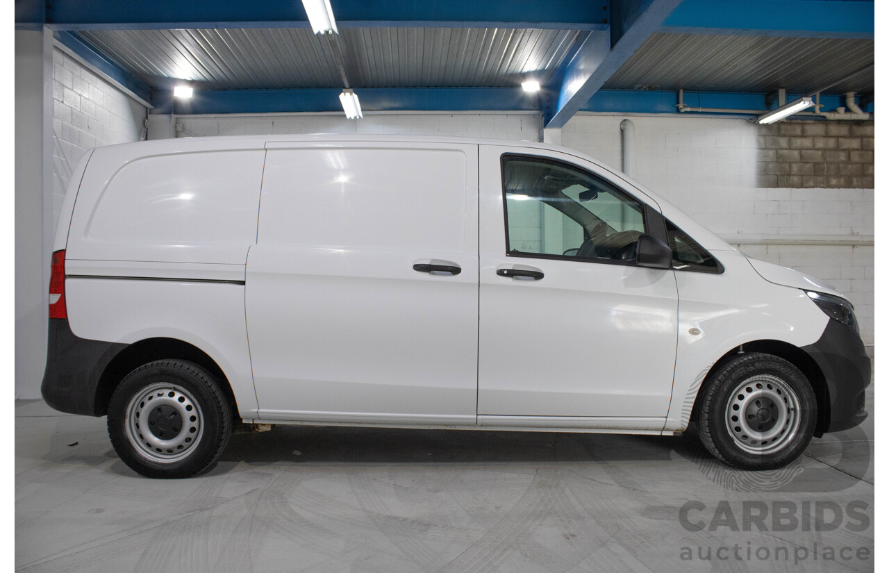 8/2016 Mercedes-Benz Vito 111CDI Compact MY16 4d Van White Turbo Diesel 2.1L